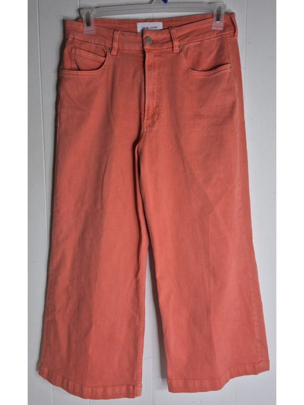DEAR JOHN DENIMAUDREY SUPER HIGH RISE CROPPED WIDE LEG JEANS WOMEN'S Sz 30